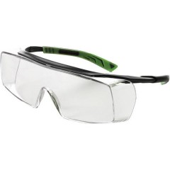 5X7 Occhiali da vista antiappannante, incl. Protezione raggi UV Grigio, Verde scuro DIN EN 166