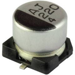 Condensatore elettrolitico 100 µF 16 V 20 % (Ø x A) 6.3 mm x 5.4 mm 1 pz. SMD
