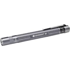 Q1 Lampada a forma di penna Penlight a batteria LED (monocolore) 14.2 cm Grigio