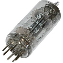Valvola termoionica Triodo Doppio diodo 250 V 1.2 mA Poli: 7 Attacco: B7G Contenuto 1 pz.