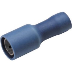Presa tonda 1.50 mm² 2.50 mm² Ø perno: 5 mm Completamente isolato Blu 1 pz.