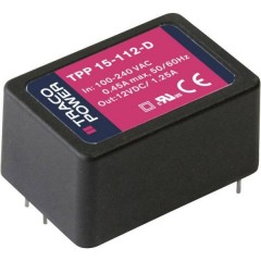  Alimentatore da circuito stampato AC / DC 1250 mA 15 W +12.0 V/DC