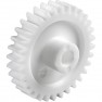  Poliacetale Ingranaggio dentato cilindrico Tipo di modulo: 0.5 Ø foro: 3 mm Numero di denti: 15