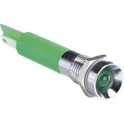 Luce di segnalazione a LED Verde 230 V/AC