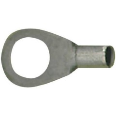 Capocorda ad anello Sezione Max16 mm² Ø foro6.5 mm Non isolato Metallo 1 pz.