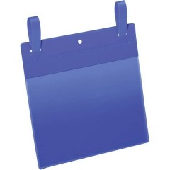 Tasca trasparente portadocumenti Blu (L x A) 223 mm x 380 mm DIN A5