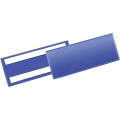 Tasca per etichette, autoadesiva Blu scuro (L x A) 223 mm x 81.5 mm