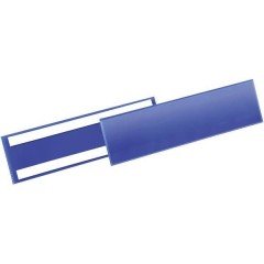 Tasca per etichette, autoadesiva Blu scuro (L x A) 311 mm x 81.5 mm