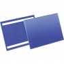 Tasca per etichette, autoadesiva Blu scuro (L x A) 225 mm x 311 mm DIN A4 orizzontale