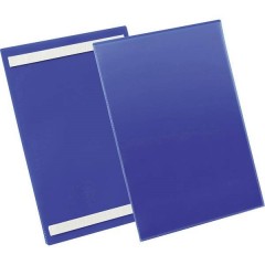 Tasca per etichette, autoadesiva Blu scuro (L x A) 233 mm x 313 mm DIN A4 verticale