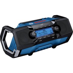 GPB 18V-2 SC DAB+ Radio da cantiere DAB+, FM Bluetooth, FM, AUX antispruzzo