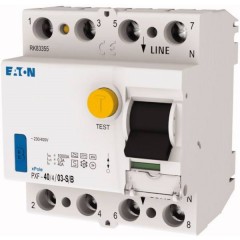 Interruttore differenziale universale sensibile alla corrente S/B 4 poli 40 A 0.3 A 230 V, 400 V