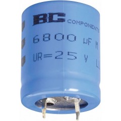 Condensatore elettrolitico 10 mm 4700 µF 100 V 20 % (Ø x A) 35 mm x 50 mm 1 pz. Snap-In