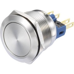 GQ22-11/S Interuttore a pressione 250 V/AC 3 A 1 x On / (On) Momentaneo (Ø) 21 mm IP65 1 pz.