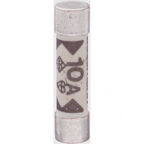 Fusibile per multimetro (Ø x L) 6,35 mm x 31,8 mm, 0,4 A, 600 V, rapido -F- 6FF-1, contenuto: 1 pz.