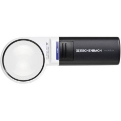 Lente dingrandimento portatile con illuminazione LED Ingrandimenti: 5 x Lente: (Ø) 58 mm