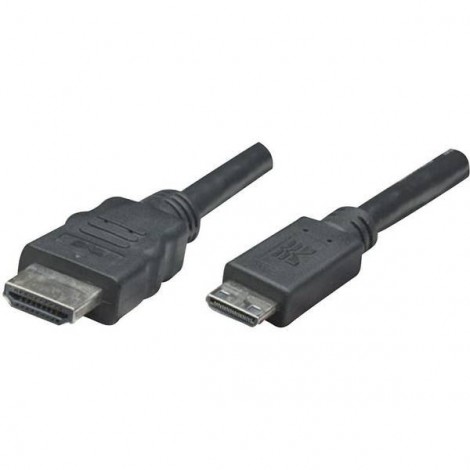 HDMI Cavo 1.80 m Ultra HD-HDMI Nero [1x Spina HDMI - 1x Spina HDMI Mini C]