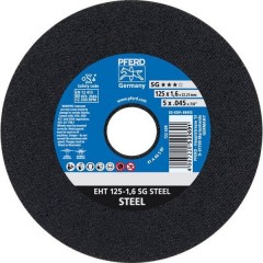 Sg Steel Disco di taglio dritto 125 mm 22.23 mm 25 pz.