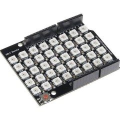 Scheda di espansione per pcDuino Shield RGB incl. 40 LED nero, bianco