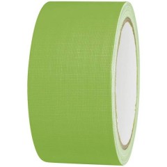 Nastro in tessuto Verde Neon (L x L) 25 m x 50 mm 1 pz.
