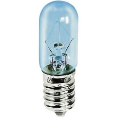 Mini lampadina tubolare 260 V 7 W E14 Classe energetica: E (A++ - E) Trasparente 1 pz.