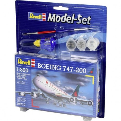 Aeromodello in kit da costruire Boeing 747-200 Air Canada 1:390