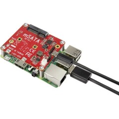Shield convertitore USB/mSATA Adatto per: Raspberry Pi