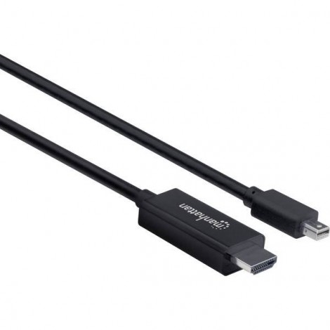 HDMI Cavo 180.00 cm Nero [1x Spina Mini DisplayPort - 1x Spina HDMI]