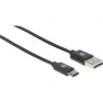 Cavo USB 2.0 [1x Spina C USB 2.0 - 1x Spina A USB 2.0] 300.00 cm Nero