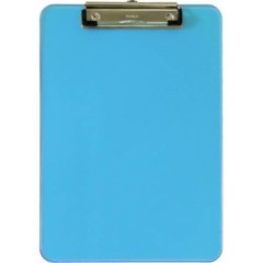 Cartellina portablocco Blu (trasparente) (L x A x P) 226 x 318 x 15 mm