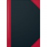 Kladde Taccuino quadretti Nero-rosso Numero di fogli: 96 DIN A5