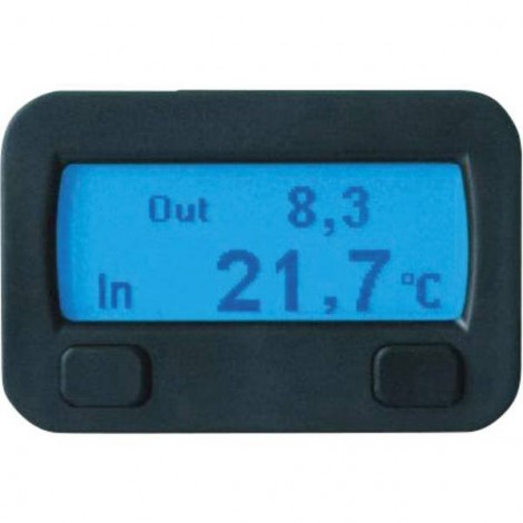 Termostato Funzione termostato, Struttura, Da incasso, Temperatura interna, Temperatura esterna, Allarme
