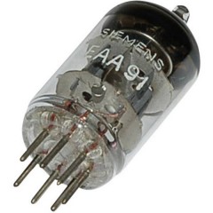 Valvola termoionica Doppio diodo 420 V 9 mA Poli: 7 Attacco: Miniatura Contenuto 1 pz.