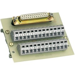 Modulo di interfaccia basette portaconnettori femmina D-SUB 0.08 - 2.5 mm² Poli: 15 Contenuto: 1 pz.