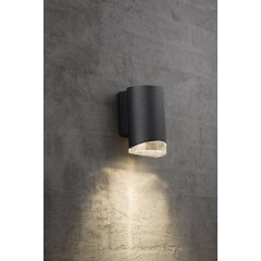 Arn Lampada da parete per esterno LED (monocolore) GU10 28 W Nero