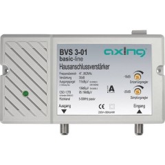 BVS 3-01 Amplificatore per TV via cavo 30 dB