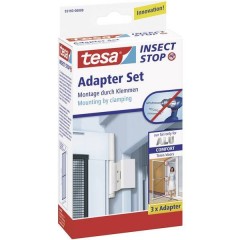 Adapter Alu Comfort Kit adattatori zanzariera Adatto per Tesa Zanzariera Tesa 3 pz.