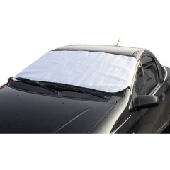 Copertura vetri auto superficie in alluminio, oscuramento (L x A) 150 cm x 80 cm Automobile Argento