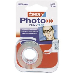Tesa Photo Tape 7,5 m x 12 mm + Dispenser