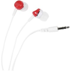 SR 3 RED HiFi Cuffie auricolari Auricolare In Ear Bianco, Rosso