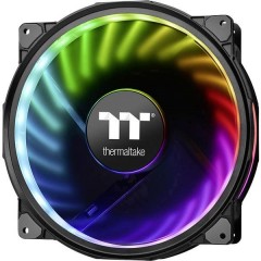 Riing Plus 20 RGB TT Premium Edition Ventola per PC case Nero, RGB (L x A x P) 200 x 200 x 30 mm