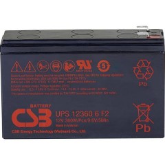 UPS 123606 high-rate Batteria al piombo 12 V 7 Ah Piombo-AGM (L x A x P) 151 x 99 x 51 mm
