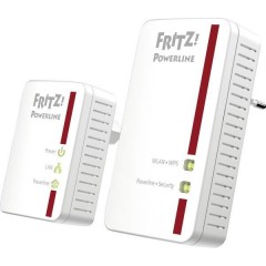 FRITZ!Powerline 540E WLAN Set International Powerline WLAN Starter Kit 500 Mbit/s