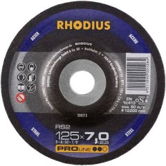 RS2 Disco di sgrossatura con centro depresso 125 mm 22.23 mm 1 pz.