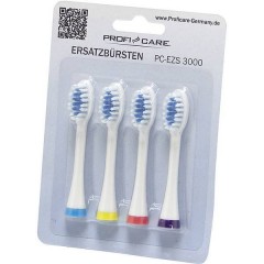 Testine per spazzolino da denti elettrico 4 pz. Bianco