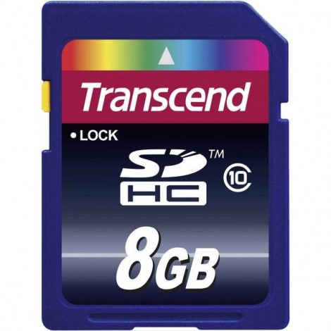 Transcend Premium Scheda SDHC 8 GB Class 10