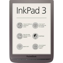 PocketBook INKPAD 3 Lettore di eBook 19.8 cm (7.8 pollici) Marrone scuro