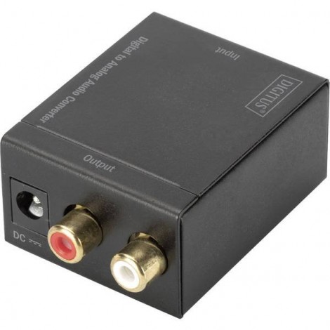 Digitus Audio Convertitore DS-40133 [Toslink, RCA Digitale - RCA]