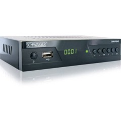 Schwaiger DSR500HD Ricevitore satellitare HD USB anteriore Numero di sintonizzatori: 1