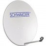 Schwaiger SPI2080 Antenna SAT 80 cm Materiale riflettente: Alluminio Alluminio grigio